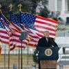 US President Donald Trump speaks during a “Save America Rally” near the White House in Washington on Jan. 6, 2021