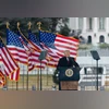 US President Donald Trump speaks during a “Save America Rally” near the White House in Washington on Jan. 6, 2021