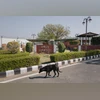 The entrance of Hisar Airport in Hisar, Haryana, India, on Friday, March 21, 2025