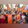 Mahayuti wins big in Maharashtra ZP, panchayat polls; BJP leads alliance BJP supporters, BJP