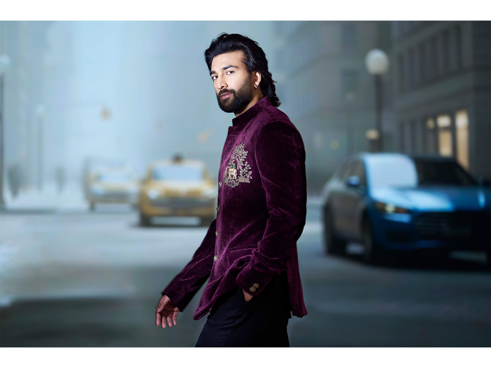 Tennis player James Blake