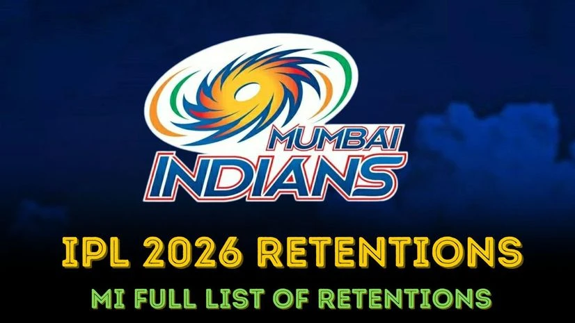 Mumbai Indians full list of retentions for IPL 2026 Mumbai Indians full list of retentions for IPL 2026