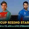 BAN vs AFG live streaming: Where to watch Rising stars Asia cup game today?