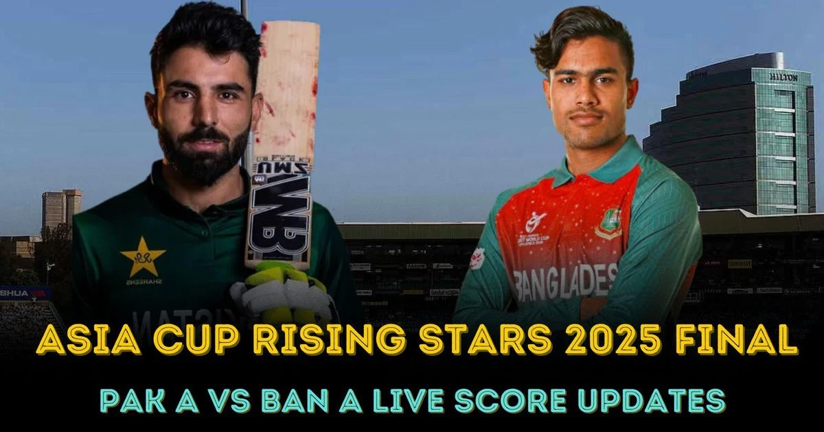 Bangladesh A Sets Stage for Victory in Rising Stars Asia Cup Final - Article illustration from Business Standard