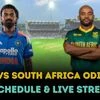 IND vs SA ODI series