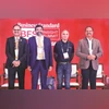 (From left) Naveen Chandra Jha, MD & CEO, SBI General Insurance; Anup Rau, MD & CEO, Generali Central Insurance; Yashish Dahiya, chairman & group CEO, PB Fintech; Tapan Singhel, MD & CEO, Bajaj General Insurance | Photo: Kamlesh Pednekar (From left) Naveen Chandra Jha, MD & CEO, SBI General Insurance; Anup Rau, MD & CEO, Generali Central Insurance; Yashish Dahiya, chairman & group CEO, PB Fintech; Tapan Singhel, MD & CEO, Bajaj General Insurance | Photo: Kamlesh Pednekar