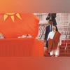 Prime Minister Narendra Modi during the Dhwajarohan ceremony at the Ram Temple in Ayodhya, Uttar Pradesh, on Tuesday Prime Minister Narendra Modi during the Dhwajarohan ceremony at the Ram Temple in Ayodhya, Uttar Pradesh, on Tuesday