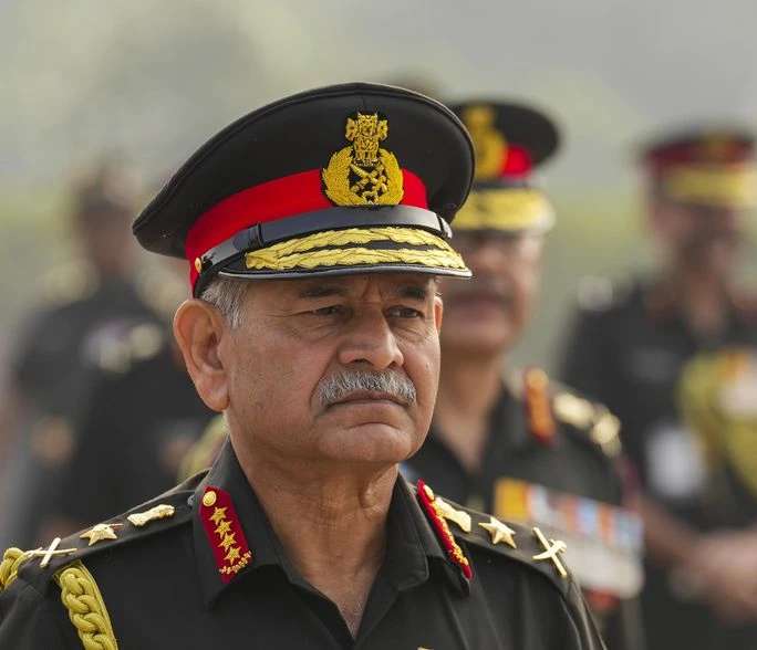 Army Staff Chief General Upendra Dwivedi during wreath laying ceremony on the occasion of 79th Infantry Day celebrations, at National War Memorial in New Delhi on October 27, 2025 (Photo: PTI) Army Staff Chief General Upendra Dwivedi during wreath laying ceremony on the occasion of 79th Infantry Day celebrations, at National War Memorial in New Delhi on October 27, 2025 (Photo: PTI)