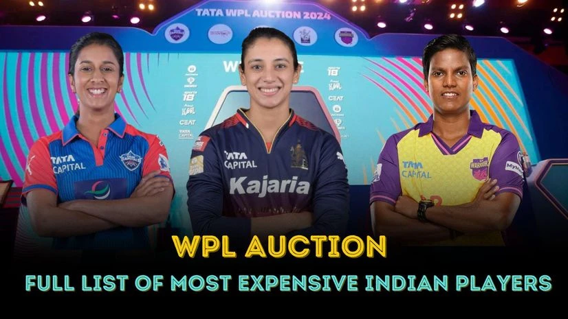 Most expensive Indian players in WPL auctions Most expensive Indian players in WPL auctions