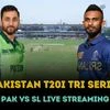 PAK vs SL live streaming: Where to watch T20I tri series match 6 today?