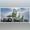 Shipping containers, export Shipping containers at Jawaharlal Nehru Port in Navi Mumbai