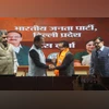 Former Aam Aadmi Party MLA Rajesh Gupta joins Bharatiya Janata Party in the presence of State President Virendra Sachdeva (Photo: X@BJP4Delhi) Former Aam Aadmi Party MLA Rajesh Gupta joins Bharatiya Janata Party in the presence of State President Virendra Sachdeva (Photo: X@BJP4Delhi)