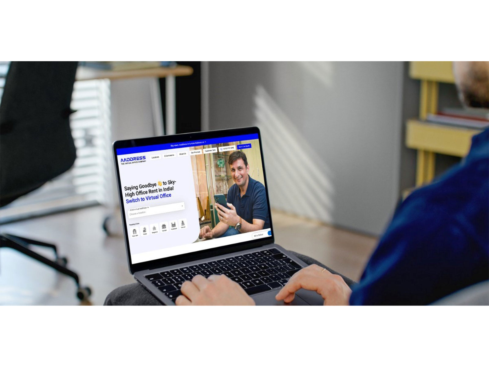 Tennis player James Blake