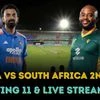 IND vs SA 2nd ODI