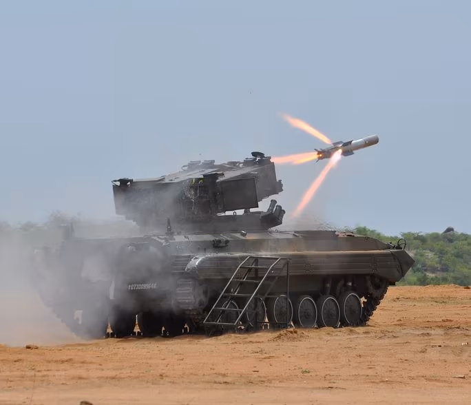 The NAG Mark 2, third-generation anti-tank guided missile (Photo: DRDO) The NAG Mark 2, third-generation anti-tank guided missile (Photo: DRDO)