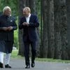 Prime Minister Narendra Modi with Russian President Vladimir Putin during their meeting at the Novo-Ogaryovo state residence near Moscow on July 8, 2024 (Photo: Reuters)
