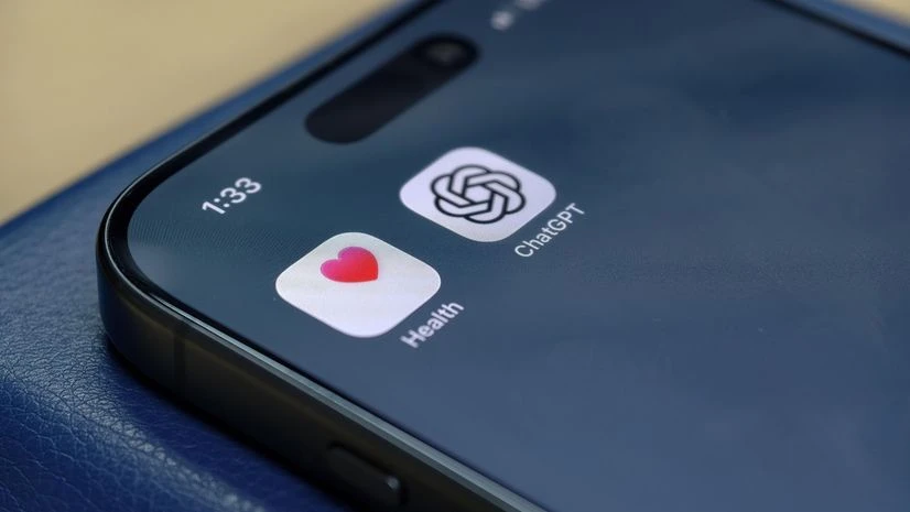 Apple Health and ChatGPT app on an iPhone 17 Apple Health and ChatGPT app on an iPhone 17