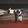 'Druzhba Dosti' flag flutters as PM Modi greets President Putin on tarmac