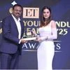 Dr. Rajib Mukhapadhyay Receives ET Young Industry Leaders 2025 Award from Taapsee Pannu for Skill Development through Le Rythme