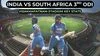 India vs South Africa 3rd ODI pitch report