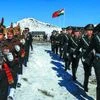 Indian and Chinese soldiers marching along the India-China border in Bumla, Arunachal Pradesh, in 2019 (Photo: PTI)