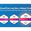 CloudThat Just Set a Global First with Three Consecutive AWS Awards in the Same Category