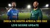 India vs South Africa 3rd ODI live scorecard