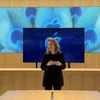 Wendy Beckman, VP, Apple Retail speaking at the Apple Noida preview | Picture: Khalid Anzar