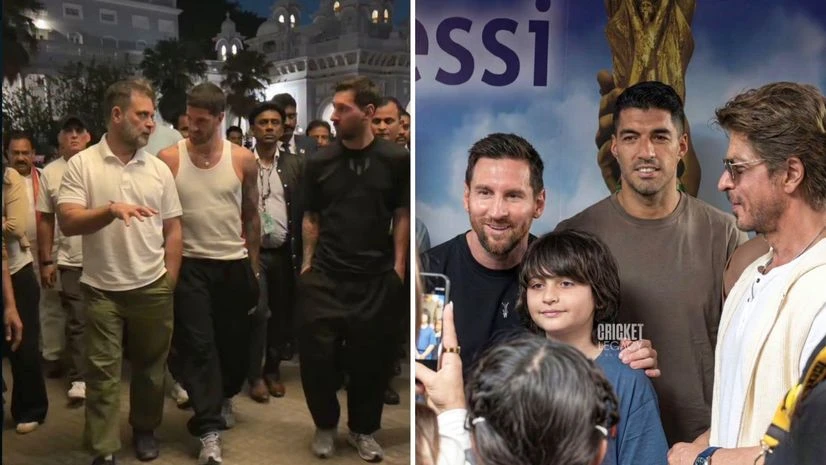 Stills from Day 1 of Messi's India tour Stills from Day 1 of Messi's India tour