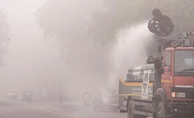 Delhi smog, fog Delhi smog, fog