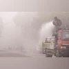 Delhi smog, fog