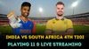 India vs South Africa 4th T20 playing 11