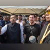 West Bengal Sports Minister Aroop Biswas with football icon Lionel Messi. (Photo: PTI) Lionel Messi, Kolkata, Salt Lake Stadium