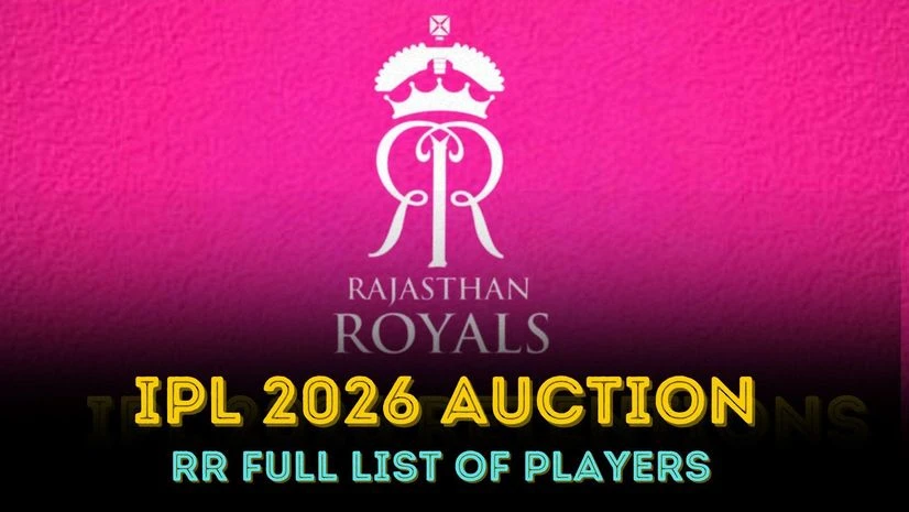 RR full list of players IPL 2026 auction RR full list of players IPL 2026 auction