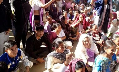 Assam Karbi Anglong protest Assam Karbi Anglong protest