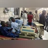 People injured in an explosion during evening prayers at a mosque receive treatment at Borno State Specialist Hospital in Maiduguri, Borno State, Nigeria, December 24, 2025 | REUTERS