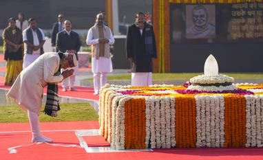 Prez Murmu, PM Modi pay tributes to Vajpayee at his memorial 'Sadaiv Atal' Modi, Narendra Modi
