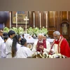 PM Modi attends Christmas service at Delhi church, extends his greetings PM Modi attends the Christmas morning service at The Cathedral Church of the Redemption in Delhi | Image: X/@narendramodi