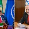 Somaliland President Abdirahman Mohamed Abdallah, Israeli Prime Minister Benjamin Netanyahu