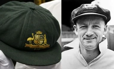 Bradman's cap from 1947-58 series vs IND up for auction; check latest price Sir Don Bradman