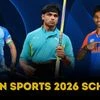 Indian sports calendar 2026