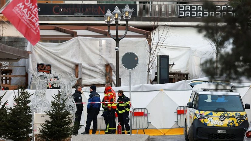 Police officers and firefighters work outside the "Le Constellation" bar, after a fire and explosion during a New Year's Eve party | Reuters Police officers and firefighters work outside the "Le Constellation" bar, after a fire and explosion during a New Year's Eve party | Reuters