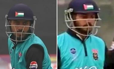 Controversy erupts as J&K cricketer wears helmet with Palestinian flag Authorities have said the inquiry is still at a preliminary stage and further action, if any, will be based on the findings of the investigation