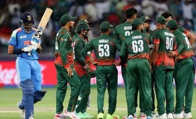 Bangladesh cricket team is considering to ask ICC to move their group stage fixtures from India to co-host nation Sri Lanka Bangladesh cricket team is considering to ask ICC to move their group stage fixtures from India to co-host nation Sri Lanka