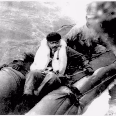 A geopolitical history of the Indian Ocean arena Subhas Chandra Bose transfers in a rubber raft from a German to a Japanese submarine in the Indian Ocean in April 1943 (Photo: Netaji Research Bureau, Kolkata)