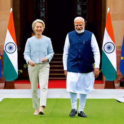 India and Europe are in search of a multipolar future European Commission President Ursula von der Leyen and Prime Minister Narendra Modi in New Delhi on February 28, 2025 (Photo: Reuters)