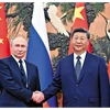 Russian President Vladimir Putin and Chinese President Xi Jinping pose before their meeting in Beijing, on September 2, 2025 (Photo: Reuters)