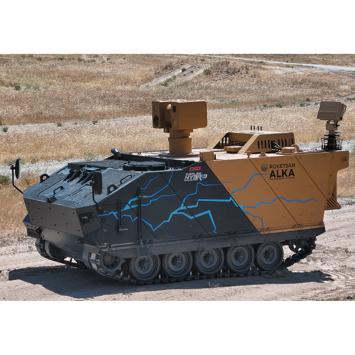 World’s maiden laser-armed tank (Photo: FNSS)