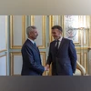 Jaishankar, French President Macron Jaishankar, French President Macron
