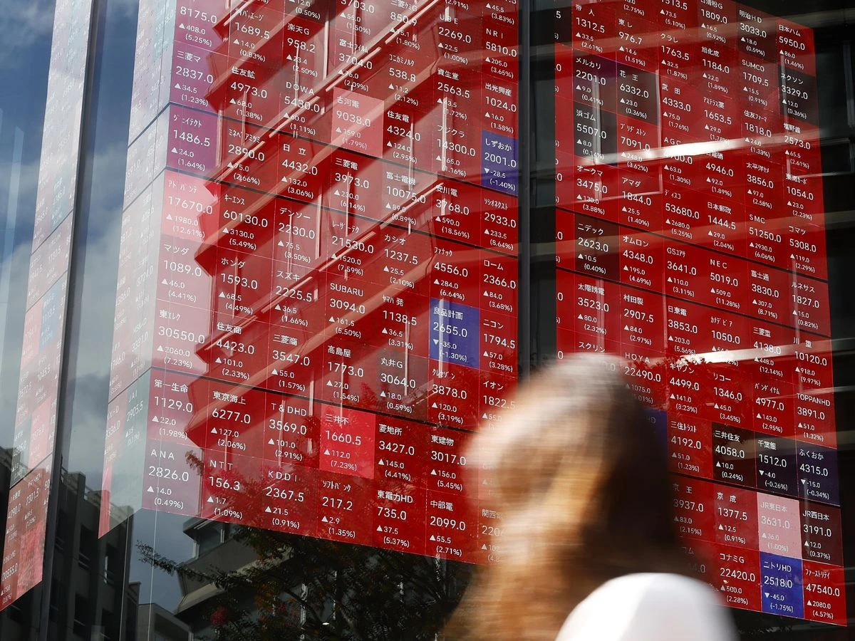 Asian markets edge lower as yen rises sharply against US dollar | Markets  News - Business Standard